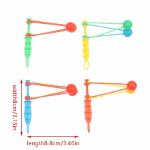 Plastic Hand Shaking Double Balls Toy Colorful Clack Ball Cacker Balls Noise Maker Party Celebration Stress Reliever Toys Gift
