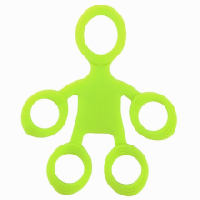 1~8PCS Finger Grip Silicone Ring Exerciser Antistress Resistance Band Fitness Stretcher 3 Levels Finger Sensory Toy for Autism