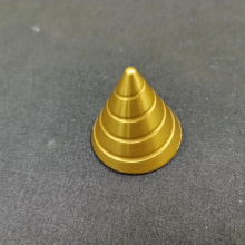 Triangle dynamic rotating desktop toys, continuous flow of spiral rotation silent fingertips adult office stress reduction toys