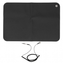 Grounded Mouse Pad Relieving Grounding Mat Eliminate Static Waterproof Slipless Health Care with 5m Cord for Pressure for Work