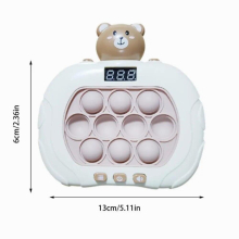 Whack Mole Mini Fidget Toy Mini Wack Mole Game Machine Electronic Hamster Button Game Machine Fidget Toys For Friends