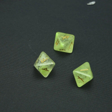 1Pcs 8-Sided Rune Dice Set Resin Assorted Polyhedral Dices Set Divination Altar Runes Supplies for Witch Witchcraft Dices