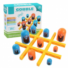 Educational Toys Plastic Kids/Baby Gobble Board Game Three In A Row Children Toy Kids Birthday Games for Kids