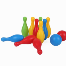 Kindergarten Home Indoor Outdoor Smooth Bowling Toy Set Games Early Teaching Non Toxic Toddler Educational Funny Sports Colorful