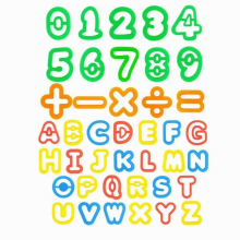 1 Set Creative Burr-free DIY Mold Children Colorful Clay Mould Tool Set DIY Making 3D Plastic Molds 3D Plastic Molds