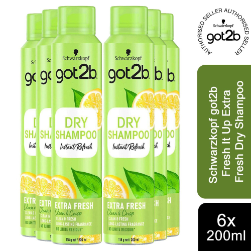 Schwarzkopf Schwarzkopf got2b Fresh It Up Extra Fresh Dry Shampoo 200ml, 3 Pack