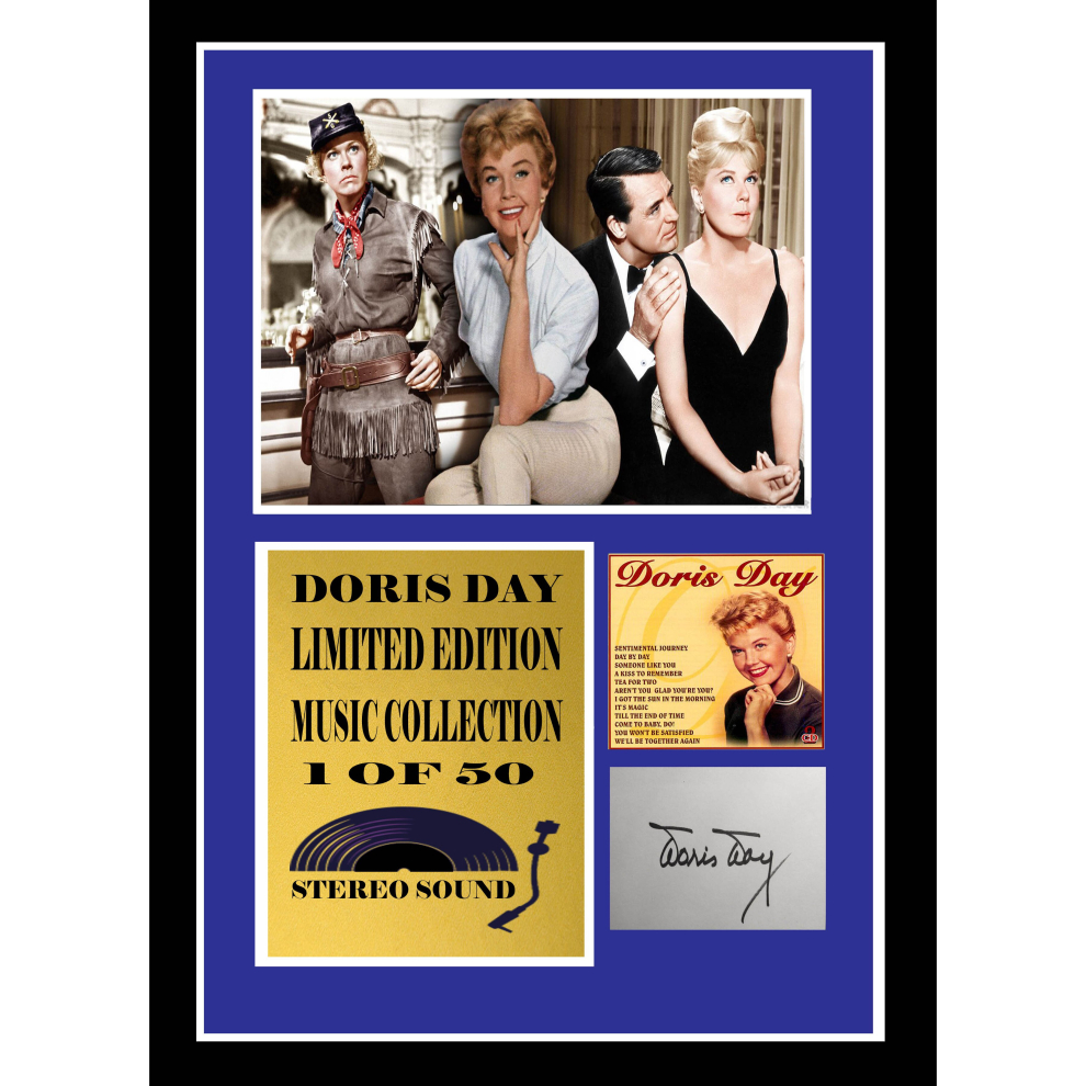 doris day signed display