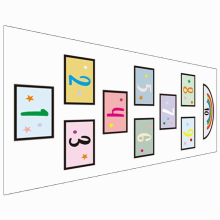 Hopscotch Floor Vision Lattice Sticker Game Decal Kids Wall Mural Funny Paper Child Toy