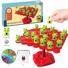 Frog Balance Tree Game Montessori Math Toy Educational Leisure Parent-child Interaction Tabletop Game Toy Kids Learning Toy