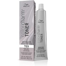 WELLA Color Charm Permanent Crme Toner, Djurfri, Parabenfri, Glutenfri, T69 Pearl Gray, 2 oz