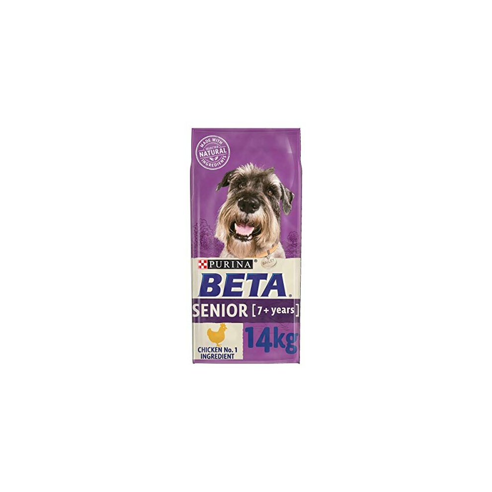 Beta Senior Dry Dog Food Chicken 1 x 14kg Pack