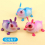 Pull String Turtle Rabbit Pull String Toy Children Cognitive Interaction Learning Education Animals Toys for Boys 3