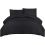 Utopia Bedding Duvet Cover Double with Pillow cases - Soft Microfibre Polyester - Bedding Quilt Cover Set (Black) 1