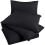Utopia Bedding Duvet Cover Double with Pillow cases - Soft Microfibre Polyester - Bedding Quilt Cover Set (Black) 3