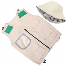Set Stage Costumes Child Fishing Vest Children Fabric Camping Explorer