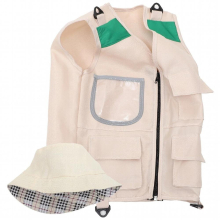 Stage Costumes Children Explorer Outdoor Exploration Hat Kids Clothing Adventure Kit Wear-resistant Vest Bonnets