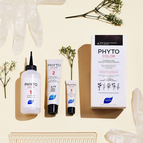 PHYTO Phytocolor 1 zwart permanente haarkleur 2