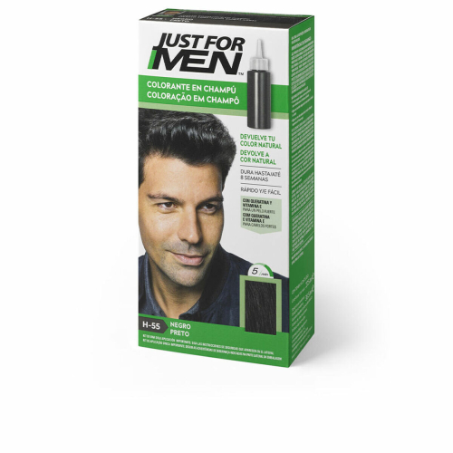 Just For Men Just For Men Hiusväri - Musta - Ammoniakkiton - Kaikki hiustyypit - 30 ml
