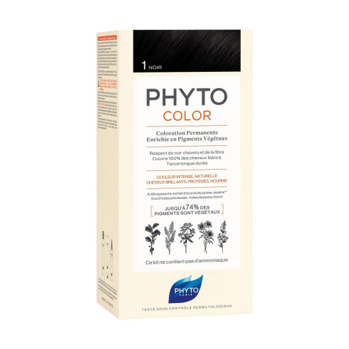 PHYTO Phytocolor 1 zwart permanente haarkleur