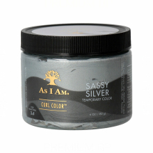 As I Am Curl Color - Sassy Silver - 6 ounce - Färg- & Lockgel - Temporär färg - Vegansk & Cruelty Free