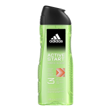Gel Doccia 3 In 1 - Adidas - Active Start - 400ml - Vegano - Unisex