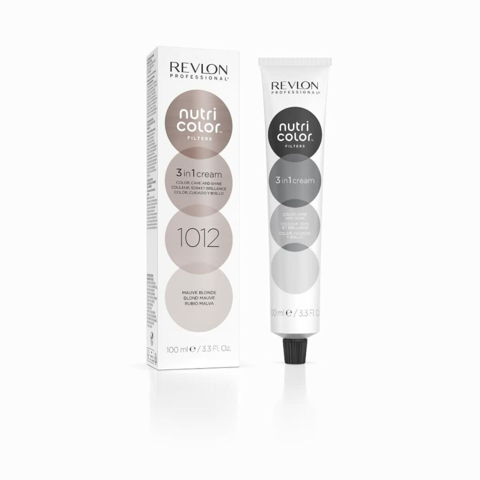 Revlon Mauve Teinture Permanente Nutri Color 100 Ml Nâº 1012 Blond