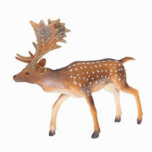 Deer Model Realistic Forest Wildlife Toy Spotted Deer Whitetail Christmas Scene Decoration Cake Decoration Early Educational