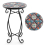 Costway Mosaic Outdoor Side Table Round End Table Weather Resistant Ceramic Tabletop 1