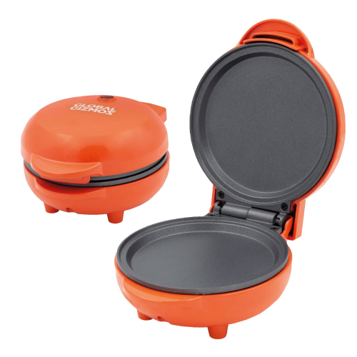 Global Gizmos 37639 Mini Pancake Maker / NonStick Pan Plate / Safe