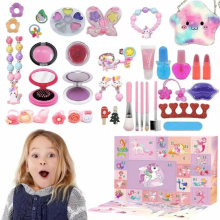 Christmas Calendar Countdown 24 Days Christmas Advent Calendar With Make Up Set Girls Countdown Calendar With Full Makeup
