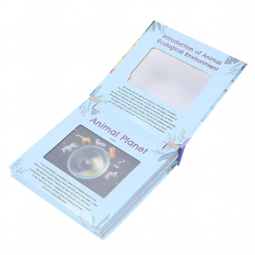 3D Cognitive Reading Book Eco Friendly Interesting 3D Reading Book Animal Encyclopedic Cognition Development for Kid for Home 1