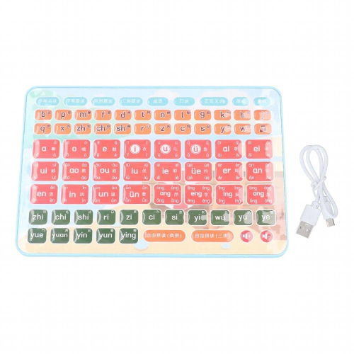 Pinyin Learning Pad Funny Safe Portable Sensitive Interactive Speaking Educational Learning Tablet for Toddlers for Travel