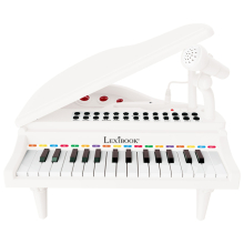 Lexibook K731 First Electronic Piano for Kids - White