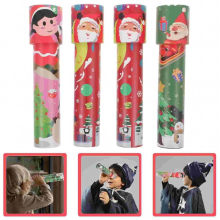 4Pcs Christmas Kaleidoscopes Educational Kaleidoscope Plaything Kids Observation Toy Random Style