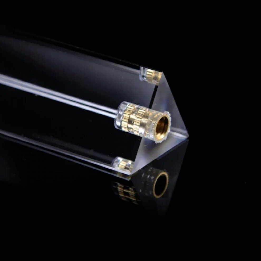 Photography Triangular Prism With 1/4" Threade 30X30x150mm Rainbow Crystal Glass Prisms Effects Filter For Photo Shooting 885678146218