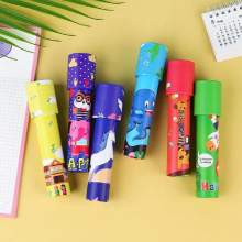 Cartoon Medium Sized Rotating Kaleidoscope with Magical Ever-changing Interior View Flower Tube Kindergarten Childrens Toy
