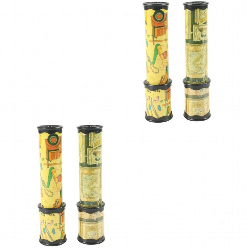 2pcs Children Kids Classic Plastic Kaleidoscope (Random Pattern)