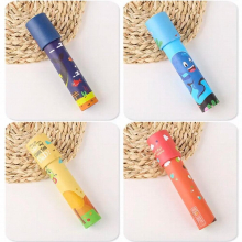 1PCS Rotation Kaleidoscope Cartoon Paper Magic Changeful Non Adjustable Colored World Toy For Children Classic Educational Toys