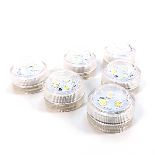 Set of 6 LED Tea Lights Multibuy For Candle Shade Tea Light Holder Multipack 1