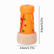Kaleidoscope Toy Wooden 360 Degree Rounded Processing Vintage Retro Kaleidoscope toy kids Educational Toy for Outdoor Home