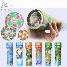 The novelty metal kaleidoscope two rotation children kaleidoscope toys