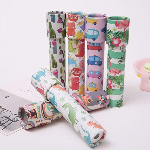 Magic Kaleidoscope Scalable Adjustable Educational Optical Toy Imaginative Different Patterns Multi-diamond Telescope Kids 1