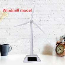 Desktop Model-Solar Powered Windmills/Wind Turbine&ABS Plastics
