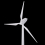Desktop Model-Solar Powered Windmills/Wind Turbine&ABS Plastics 3