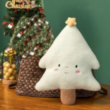 Christmas Ginger Bread Plush Toy Stuffed Chocolate Cookie House Shape Decor Doll Funny Xmas Tree Party Decor Cushion Pillow