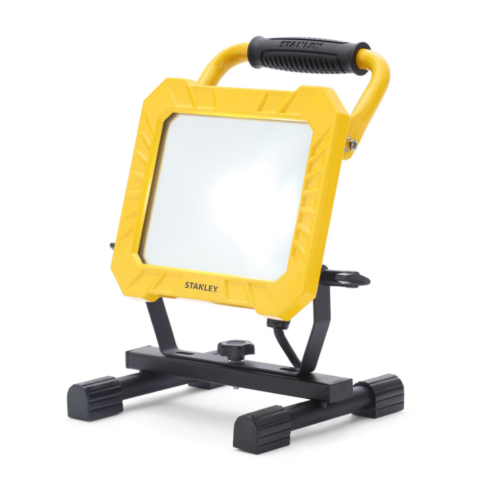 Stanley 33W Outdoor Cob Led Work Light - Black, Yellow Litecraft 5063103013037