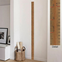Creative Ruler Height Measure Wall Stickers For Kindergarten Kids Room Home Art Pvc Decal Decoration Diy Growth Chart Mural