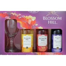 BLOSSOM HILL WINE- Gift set 187ml Merlot, White Zinfandal, Chardonnay