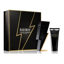 Carolina Herrera Bad Boy 100ml EDT Spray & 100ml Shower Gel Gift Set