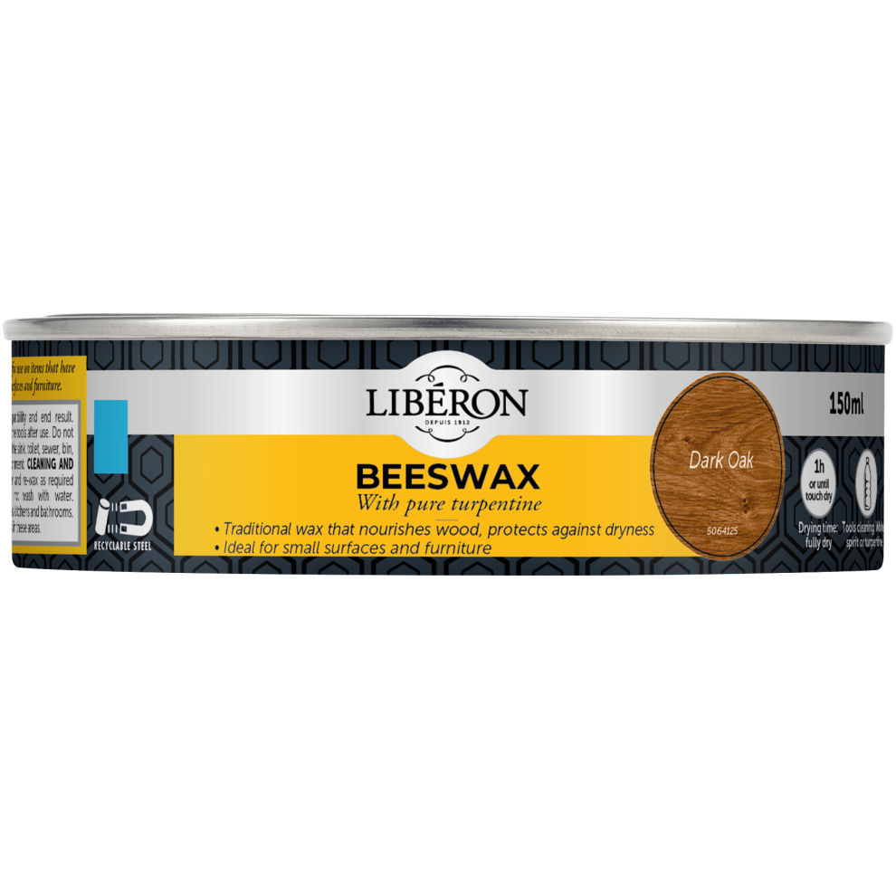 Liberon 003919 Beeswax Paste Dark Oak 150Ml 3282390003701